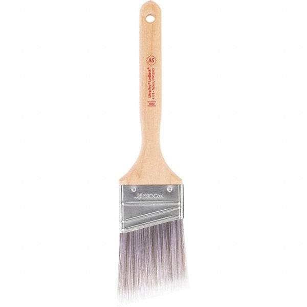 Wooster Brush - 2-1/2" Synthetic Paint Brush - 2-15/16" Bristle Length, Maple Handle - Caliber Tooling