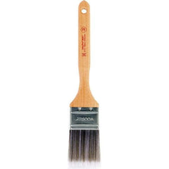 Wooster Brush - 2" Flat Synthetic Sash Brush - 2-11/16" Bristle Length, Maple Handle - Caliber Tooling