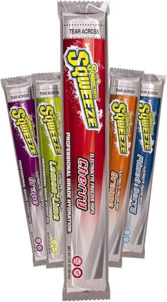 Sqwincher - 3 oz Pack Assorted Flavors Freeze Pop - Liquid Concentrate, Yields 3 oz - Caliber Tooling