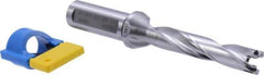 Iscar - 0.591" to 5/8" Diam, 5xD, 2.95" Max Depth, 3/4" Shank Diam, 5.86" OAL, Replaceable-Tip Drill - FCP, ICK, ICK-2M, ICM, ICP, iCP-2M Insert, 55125355 Toolholder, Series SumoCham - Caliber Tooling