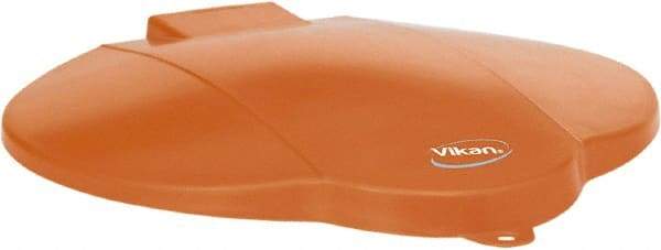 Vikan - 3 Gal Polypropylene Pail Lid - Orange, For Use with 5692 - Caliber Tooling