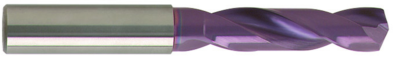 12.8mm Dia. - Carbide HP 3XD Drill-140Â° Point-Firex - Caliber Tooling