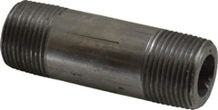 Value Collection - Schedule 160, 3/4" Diam x 3" Long Black Pipe Nipple - Threaded - Caliber Tooling