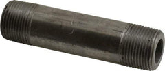 Value Collection - Schedule 160, 3/4" Diam x 4" Long Black Pipe Nipple - Threaded - Caliber Tooling