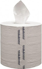 PRO-SOURCE - Center Pull Roll of 2 Ply White Paper Towels - 8-1/4" Wide, 15' Roll Length - Caliber Tooling