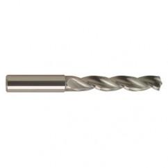 19mm Dia-Carbide HP 5XD Drill-130° Point-Bright - Caliber Tooling