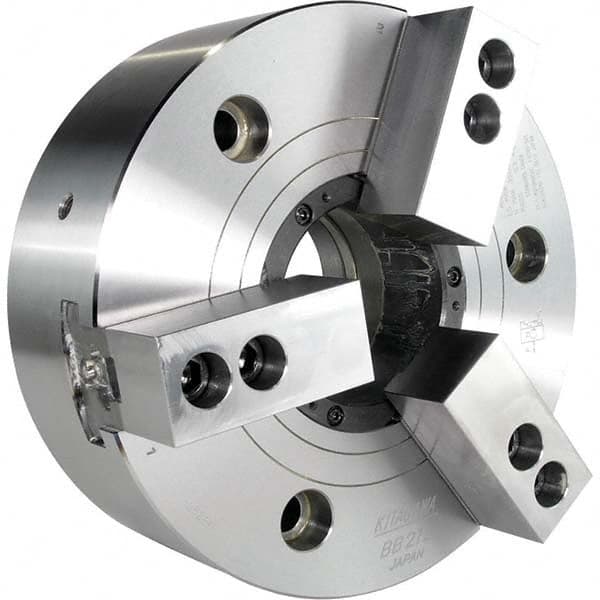 Kitagawa - Power Lathe Chucks Chuck Diameter (Decimal Inch): 12.0000 Number of Jaws: 3 - Caliber Tooling