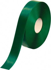 PRO-SAFE - Green Solid Color PVC Tape - 2" Wide x 100' Long x 50 mil Thick, General Traffic - Caliber Tooling