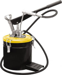 PRO-LUBE - Grease Lubrication 3 Strokes/oz Flow Aluminum & Steel Lever Hand Pump - For 208 oz Container - Caliber Tooling