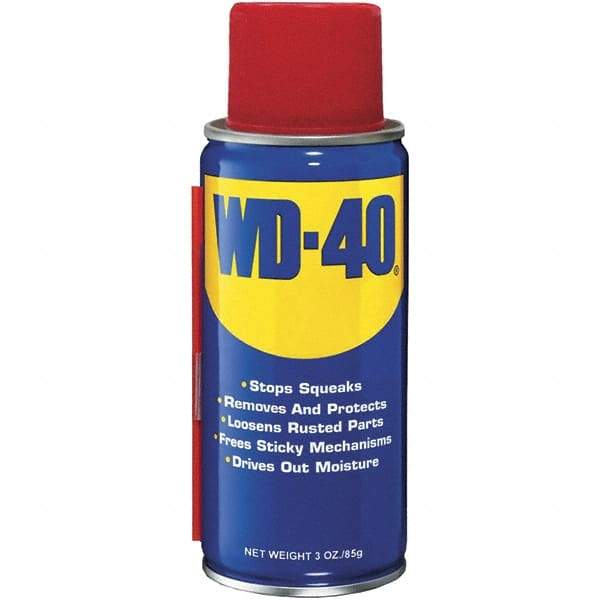 WD-40 - 3 oz Multi-Use Product - Liquid, Stop Squeaks, Removes & Protects, Loosens Rusted Parts, Free Sticky Mechanisms, Drives Out Moisture - Caliber Tooling