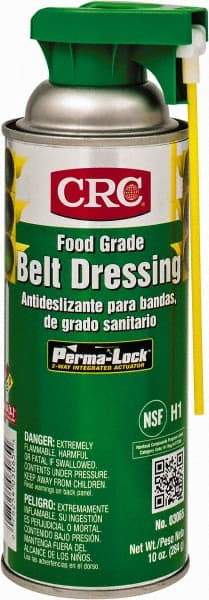 CRC - 16 Ounce Container Clear Aerosol, Belt and Conveyor Dressing - Food Grade, 350°F Max - Caliber Tooling
