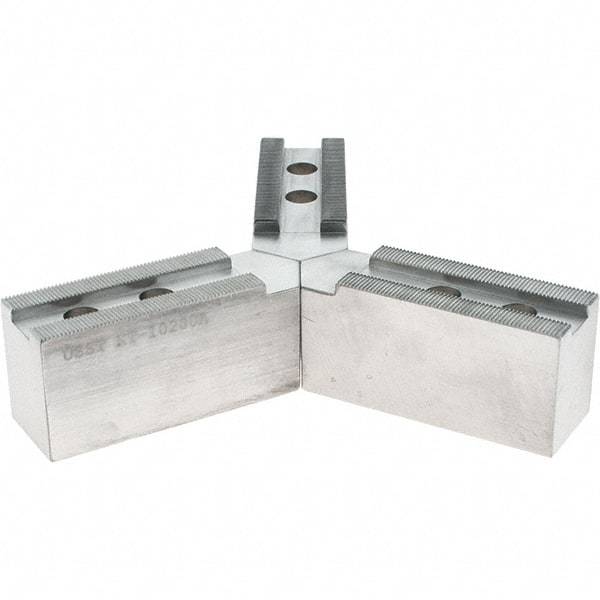 Value Collection - Soft Lathe Chuck Jaws Material: Aluminum - Caliber Tooling