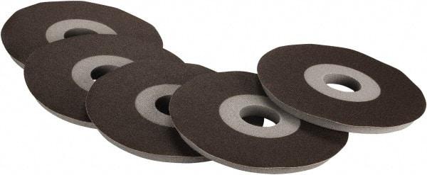 Porter-Cable - 9" Diam 1" Hole 180 Grit Fiber Disc - Very Fine Grade, Aluminum Oxide, 5,000 Max RPM - Caliber Tooling