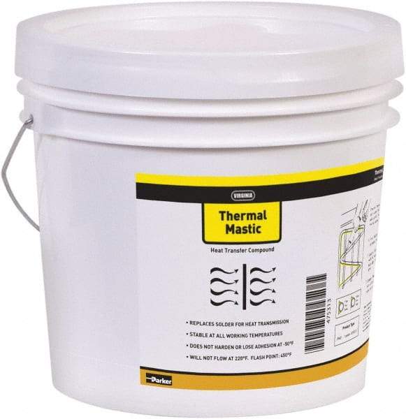 Parker - 1 Gal Plastic Bucket HVAC Cleaners & Scale Remover - Caliber Tooling