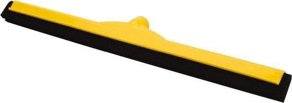 PRO-SOURCE - 24" Rubber Blade Floor Squeegee - Yellow - Caliber Tooling