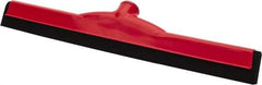 PRO-SOURCE - 18" Rubber Blade Floor Squeegee - Red - Caliber Tooling