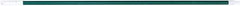 PRO-SOURCE - 60 x 1-1/4" Fiberglass Handle for Floor Squeegees & Push Brooms - Threaded Connection, Green - Caliber Tooling