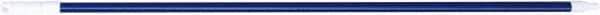 PRO-SOURCE - 60 x 1-1/4" Fiberglass Handle for Floor Squeegees & Push Brooms - Threaded Connection, Blue - Caliber Tooling