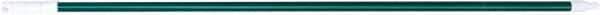 PRO-SOURCE - 54 x 1-1/4" Fiberglass Handle for Floor Squeegees & Push Brooms - Threaded Connection, Green - Caliber Tooling