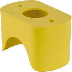 Square D - Pushbutton Switch Guard - Yellow - Caliber Tooling