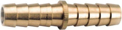 ANDERSON METALS - Hose Barb x Hose Barb Hose Mender - 5/8" ID Hose, Lead Free Brass - Caliber Tooling