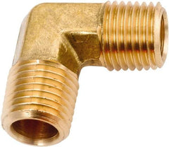 ANDERSON METALS - Class NSF, 1/2" Internal Pipe, Lead Free Brass 90° Elbow - NPT - Caliber Tooling