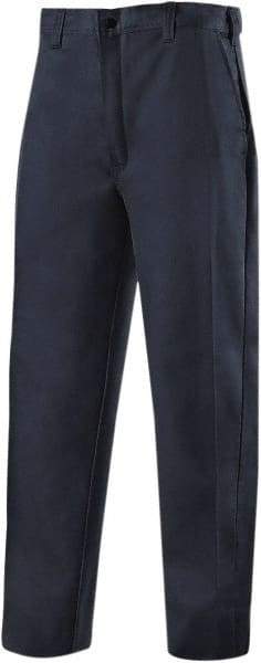 Steiner - Cotton Flame Resistant/Retardant Pants - Zipper Closure, 4 Pockets, 36" Waist, 36" Inseam, Navy, ASTM D6413-10 - Caliber Tooling