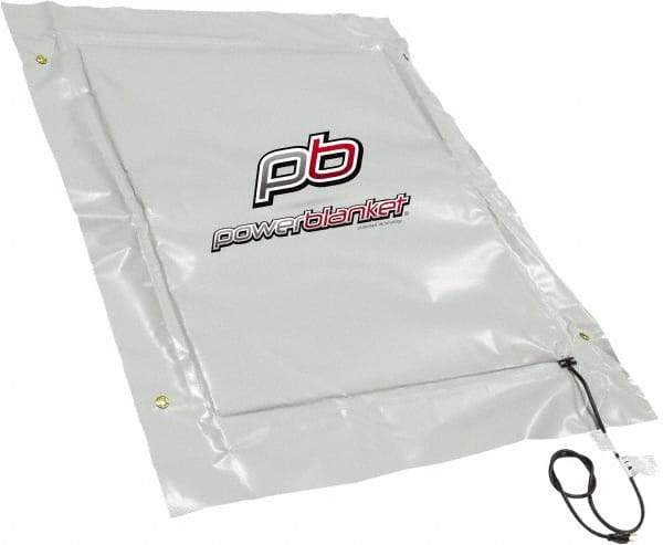 Powerblanket - 48" Long x 36" Wide, Flat, PVC, Standard Heat Blanket - 120 Volts, Flat Back - Caliber Tooling