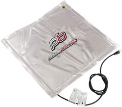 Powerblanket - 24" Long x 24" Wide, Flat, PVC, Standard Heat Blanket - 120 Volts, Flat Back - Caliber Tooling