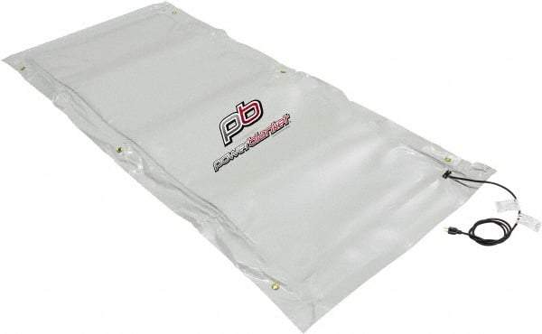 Powerblanket - 120" Long x 36" Wide, Flat, PVC, Standard Heat Blanket - 120 Volts, Flat Back - Caliber Tooling