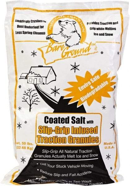 Bare Ground Solutions - 50 Lb Bag Granules - Effective to -20°F - Caliber Tooling