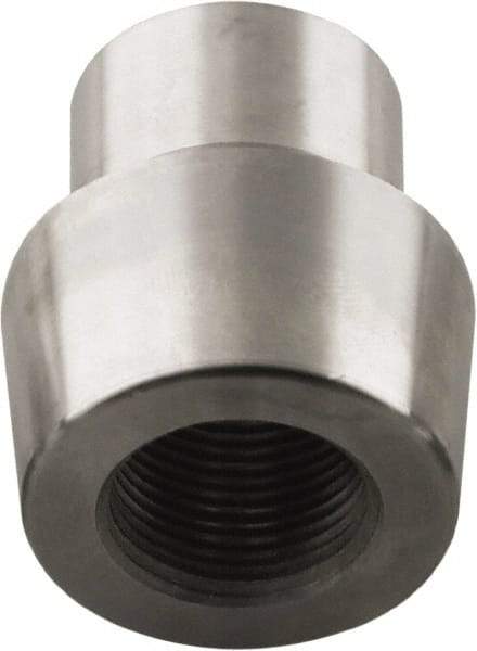 Made in USA - 3/8-24 Rod End Weldable Tube End - 5/8" Tube Size, Left Hand Thread - Caliber Tooling