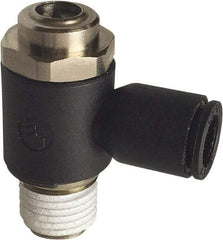 Legris - Speed & Flow Control Valves   Valve Type: Compact Meter Out Flow Control    Male Thread Size: 1/8 - Caliber Tooling