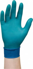 Microflex - Size 10, 7.8 mil, Industrial Grade, Powder Free Nitrile Disposable Gloves - Exact Industrial Supply