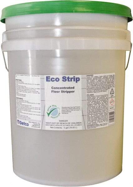 Detco - 5 Gal Pail Stripper - Use on Resilient Flooring - Caliber Tooling