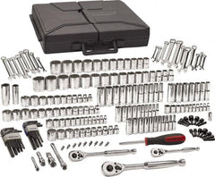 GearWrench - 216 Piece 1/4, 3/8 & 1/2" Drive Mechanic's Tool Set - Comes in Blow Molded Case - Caliber Tooling