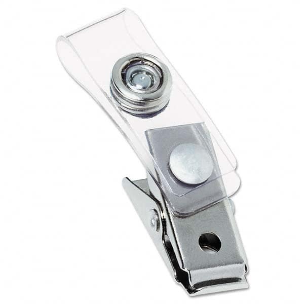 Swingline - Retractable Straps Color: Silver Attachment Type: Clip-On - Caliber Tooling