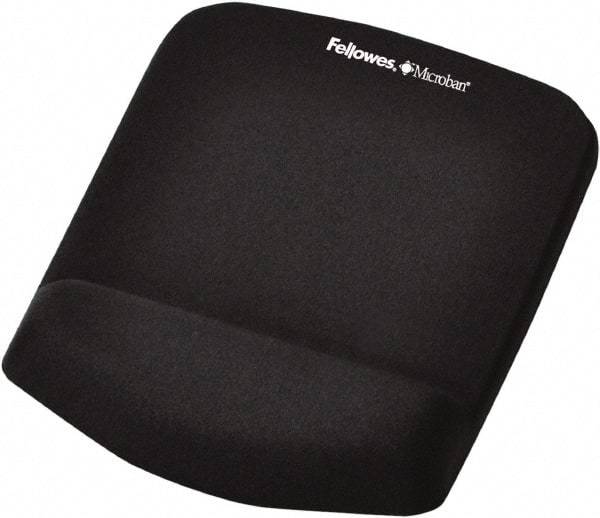 FELLOWES - Black Mouse Pad/Wrist Rest - Use with Mouse - Caliber Tooling