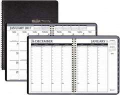 House of Doolittle - 12 Sheet, 8-1/2 x 11", Weekly/Monthly Planner - Black - Caliber Tooling