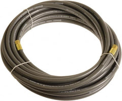 Continental ContiTech - 1/2" ID x 0.78" OD 20' Long Multipurpose Air Hose - FNPT x FNPT Ends, 300 Working psi, -10 to 158°F, 1/2" Fitting, Gray - Caliber Tooling