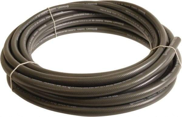 Continental ContiTech - 3/8" ID x 0.6" OD 200' Long Multipurpose Air Hose - 300 Working psi, -10 to 158°F, Gray - Caliber Tooling