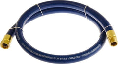 Continental ContiTech - 3/4" ID x 1.11" OD 3' Long Multipurpose Air Hose - MNPT x FNPT Ends, 250 Working psi, -10 to 158°F, 3/4" Fitting, Blue - Caliber Tooling