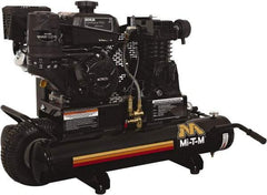 MI-T-M - 7.0 hp, 13.9 CFM, 90 Max psi, Single Stage Portable Fuel Air Compressor - Kohler CH270 OHV Engine - Caliber Tooling