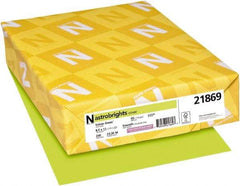 Neenah Paper - 8-1/2" x 11" Vulcan Green Colored Copy Paper - Use with Inkjet Printers, Laser Printers, Copiers - Caliber Tooling