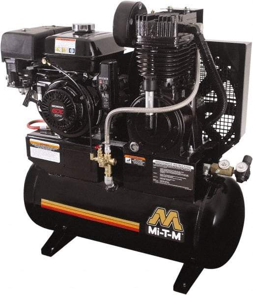 MI-T-M - Stationary Gas Air Compressors Horsepower: 9.0 Cubic Feet per Minute: 17.20 - Caliber Tooling