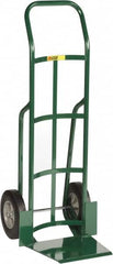 Little Giant - 800 Lb Capacity 47" OAH Hand Truck - 13-1/2 x 16" Base Plate, Continuous Handle, Steel, Solid Rubber Wheels - Caliber Tooling