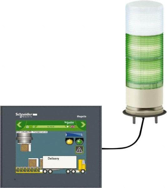 Schneider Electric - Stackable Tower Light Modules Light Module Type: Light Module Light Type: Steady; Flashing - Caliber Tooling