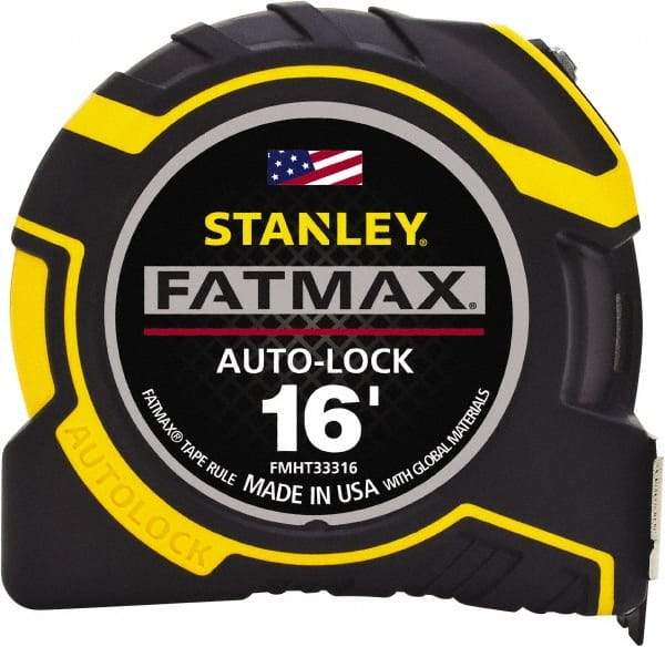 Stanley - 16' x 1-1/4" Tape Measure - 1/16" Graduation - Caliber Tooling