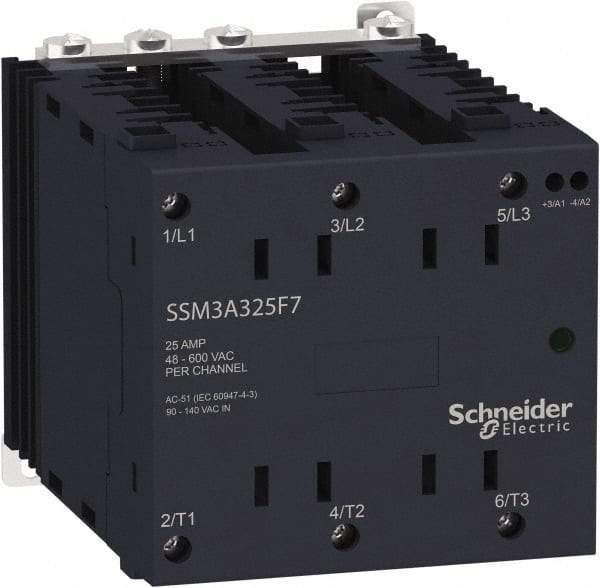 Schneider Electric - 3 Pole, 1NO, 180-280 VAC Control Relay - Caliber Tooling