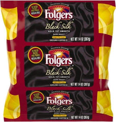 Folgers - Coffee Filter Packs, Black Silk, 1.4 oz Pack, 40 Packs/Carton - Caliber Tooling